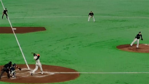 現地東京ドームより　🐰うさほー　巨人 3−2 ヤクルト（安打数　5本−10本）#竹丸和幸 5.2回1失点2勝#船迫大雅 逆転ピンチ火消し#キャベッジ 179㌔バルコニー弾#増田陸 先制二塁打#泉口友汰 適時二塁打#浦田俊輔 好守&二盗#田中瑛斗 七回ピシャリ#大勢 オール直球1失点3H#マルティネス 3S