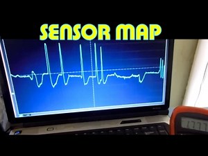 MAP SENSOR correct values ​​and signal on oscilloscope