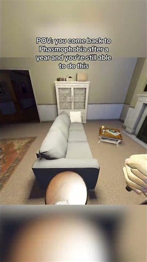 You come back to Phasmophobia and you can still do this! #gaming #shorts #phasmophobia