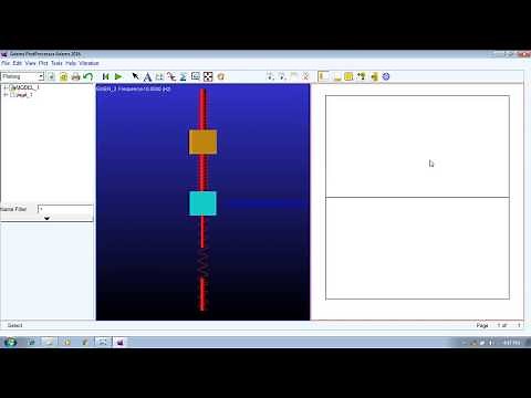 Vibration Analysis in MSC ADAMS Example of Spring Mass System