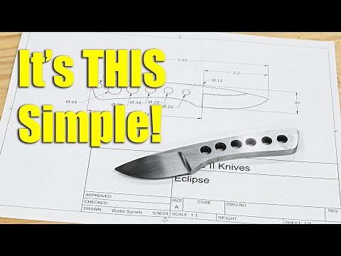 World's Simplest Knife: You CAN Make This DIY Project!