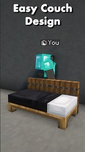 Easy Couch Design | Minecraft Tutorial