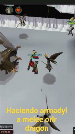 haciendo armadyl en osrs runescape a melee todo en la vida e intenta