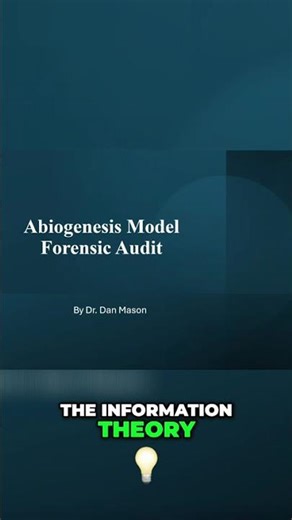 Abiogenesis: Unraveling Life's Origins with Information Theory #shorts