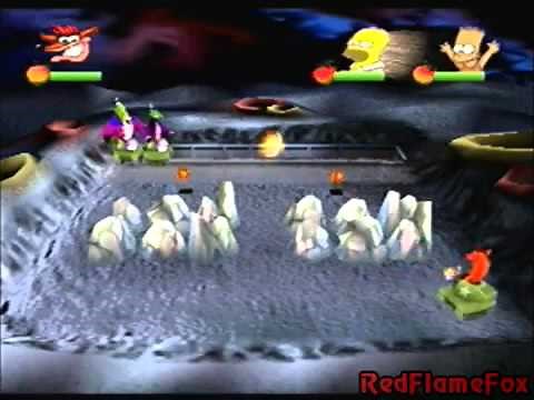 HOMER and BART in CRASH BASH [Beta]