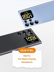 OUKITEL C62 Pro: Stylish Flagship with Long Battery Life