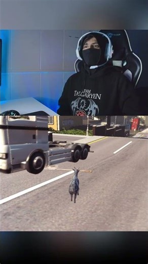 Just Normal Goat Activities 🐐😂 Goat Simulator #shorts #goatsimulator