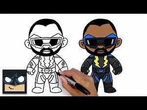How To Draw Black Lightning | Step By Step Tutorial - Videos For Kids
