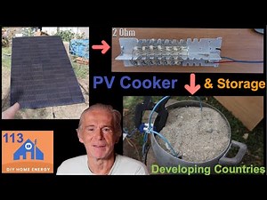 The Super Simple Solar Cooker for Developing Countries - Video 113