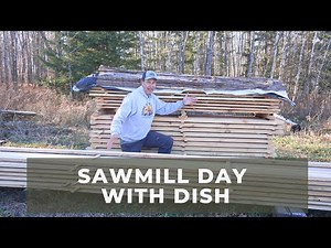 From Logs to Lumber: Milling Cedar, Oak & Pine for Future Builds!