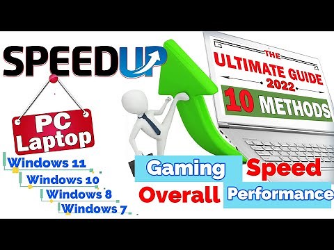 How to Speed up Windows 11 PC or LAPTOP | MAKE WINDWOS 11 FASTER 2022 | 100x FASTER!