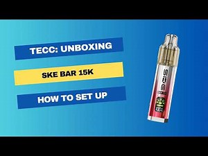 SKE Bar 15K Unboxing & Test | 10K Puffs, Smart Screen & More