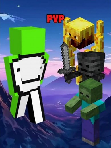 Dream vs ALL MOBS in Minecraft 😱🔥 Can He Survive This Chaos?