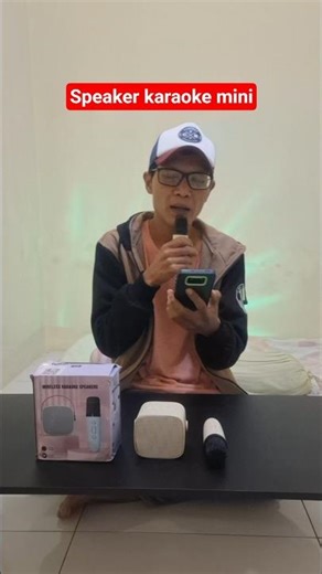 speaker karaoke mini bluetooth portable #speakerkaraoke
