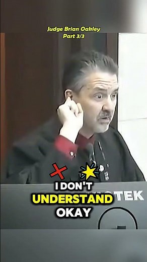 Part 3/3 Judge Brian Oakley #court #judge #judgefleischer #courtroomdrama #judgeboyd #judgesimpson