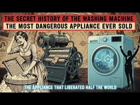 The Secret History of the Washing Machine: The Most Dangerous Appliance Ever Sold