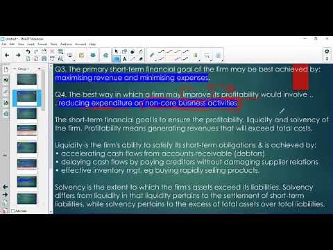 FIN2603 ASSESSMENT ONE PART 1