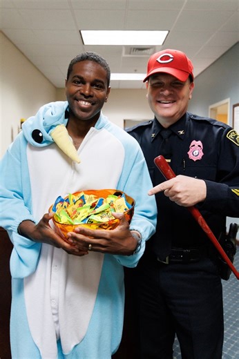 🎃👻 Halloween Safety Message from Mayor Phillip Jones & Police Chief Steve Drew! 👮‍♂️✨ Before you head out for Friday night trick-or-treating, here are a few friendly safety reminders: 🍬 Adults — stick with young kids and bring a flashlight or glow stick. 🚶‍♀️ Stay on bright, familiar streets and use sidewalks whenever possible. ⏰ Please wrap up trick-or-treating by 8 PM. 🚗 Drivers — slow down and stay alert! Watch for excited little ghosts and goblins. And yes — the rumors are true… the Ma