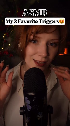 Hanna Bee 🐝 | ASMR reels💆😴 | ASMR Triggers I love 💛 Whisper, Hand movements, Mouth sounds, Beeswax Tapping, Mic Scratching 💅😴 | Instagram