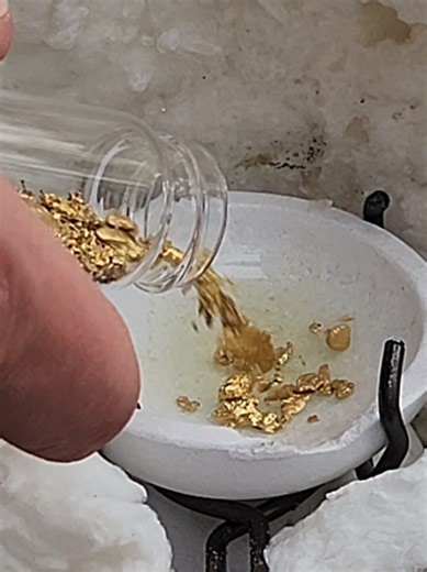 Melting Gold for a Friend: A Georgia Gold Prospecting Adventure