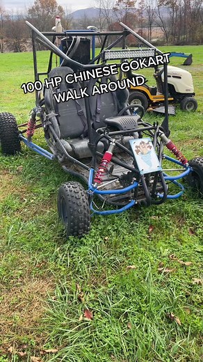100 HP Snowmobile-Powered Go-Kart Walkaround