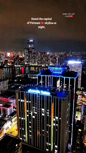 Hanoi Skyline at Night: Capital of Vietnam Views