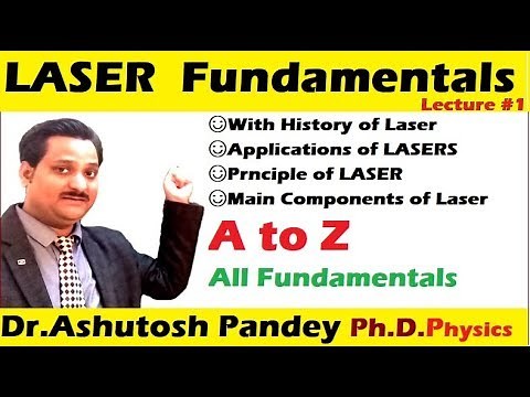 What is LASER | Principle of LASER Action | Main Components of Laser | Applicationsसबसे आसान