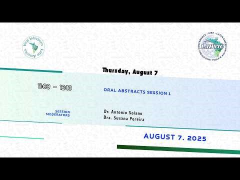1 LAHVIC - Sesión oral abstract 1 - jueves 7