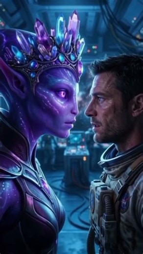 "Alien Queen Fell in Love With a Human Astronaut 💜👽 | HFY Sci-Fi Story"
