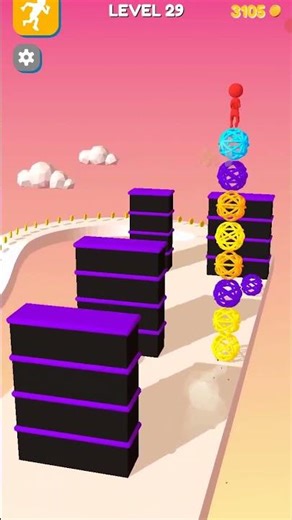 Stack Rider satisfying New Game level 29 #shorts #robloxyt #robloxytshorts#gaming#usa