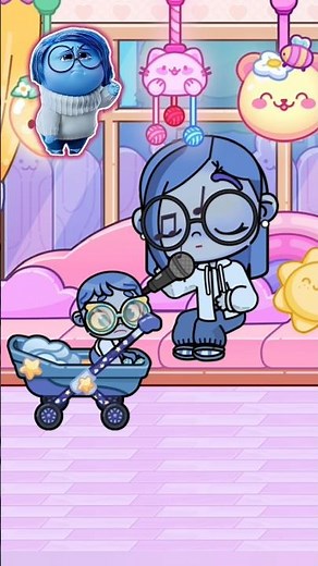 With toddlers Inside out 2 Flower 🌷#avatarworld #insideout2 #insideout #pazu #tocalife #tocaboca