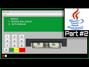Simple ATM Machine | Java Project for Beginners | Part #2 | JavaFX | Source Code Included