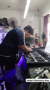 32 inch Frameless, no display problem from CALOOCAN, fixed by Haider's Electronics Repair Shop #repair #TVRepair #LCD | Haider Alcantara