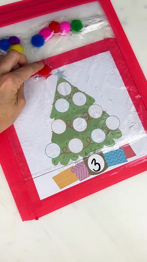Learn numbers and practice counting with this fun holiday-themed sensory bag activity! 🎄 This is a free printable on my website, and as a BIG thank you for being so supportive and kind this year, I’ve made ALL of my printables free for the month of December. 🙏 There is lots of great stuff to check out, including bundles that can keep your kiddos busy and playfully learning while home during holiday break! Share the fun, by letting your friends, families, and teachers know about this too. 💕 Fo