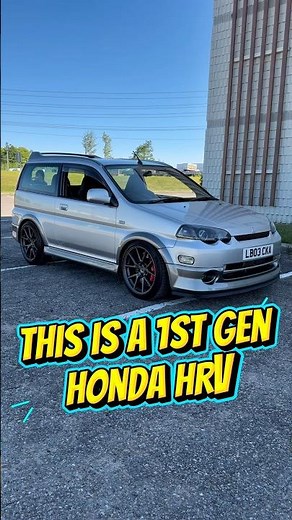 This is a 1st Generation Honda HRV