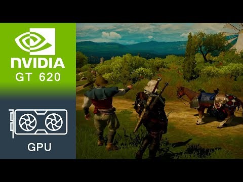 The Witcher 3 Gameplay NVIDIA GeForce GT 620 (1GB VRAM)