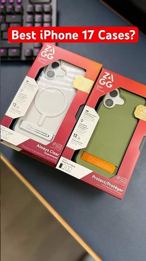 ZAGG iPhone 17 Cases Unboxing 📦👀🔥