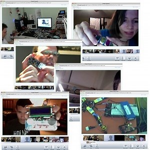 Live show-and-tell with google  hangout and Ustream 9:30pm ET, Saturday night 10/22/2011