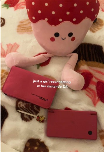 Nostalgic Memories with Pink Nintendo DS Lite