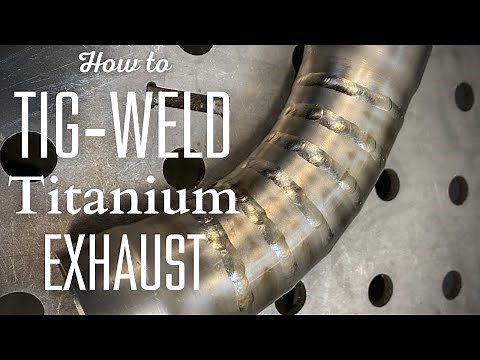 Learn how to TIG weld titanium exhaust.