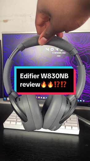 Edifier W830NB review #gaming #techtok #headphones #pulsetechhub #techtoktips