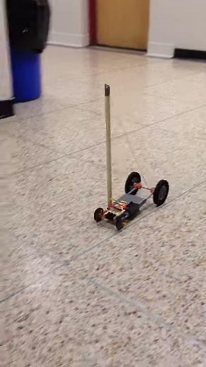 Mousetrap Car test run