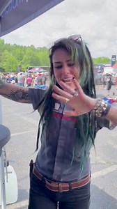 Come say hi to Faye Hadley at the eBayMotors booth! She’s signing autographs, taking selfies, and showing off her Supra! #HRPT22 | Hot Rod Magazine