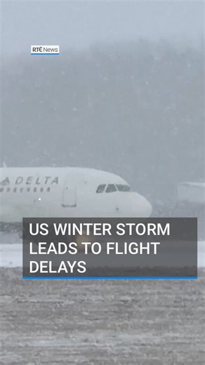 RTÉ News on Instagram: "A winter storm has hit the US northeast, with heavy snow and icy conditions disrupting post-Christmas airline traffic. People have been advised to stay ‍off the roads due to treacherous conditions, with states of emergency declared in New York and New Jersey. Flights from Ireland are currently unaffected but operators at Dublin and Shannon airports are advising passengers to check with their airlines. Tap the link in bio to follow updates 📲 #us #storm #weather #flights 