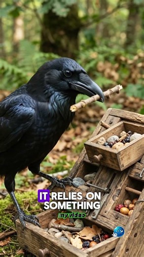 The Bird That Thinks Like a Human 🐦 | Raven Intelligence Explained #Raven #WildlifeDocumentary
