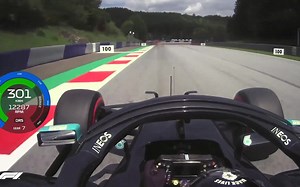 太稳了！2020 F1 奥地利站FP3 汉密尔顿测试DAS单圈车载（带遥测）