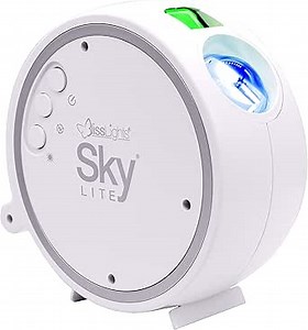 BlissLights Sky Lite (Refurbished) LED Laser Star Projector, Galaxy Lighting, Nebula Lamp (Green Stars)