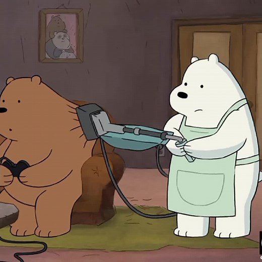 We Bare Bears Kyle Ice Bear Cầm Rìu Video Clips Compilation