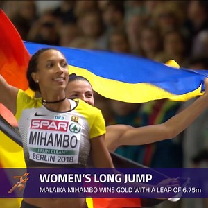 4.9K views · 131 reactions | Germany's Malaika Mihambo wins her first European title with a 6.75m leap to take long jump gold in front of an adoring home crowd #EC2018 | European Athletics | Facebook