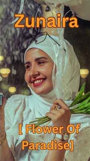 10 Beautiful Muslim girls name #muslim #names